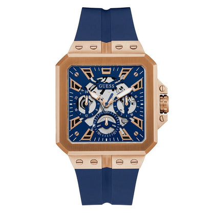 Blue Synthetic Sport Watch