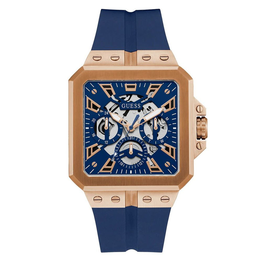 Blue Synthetic Sport Watch