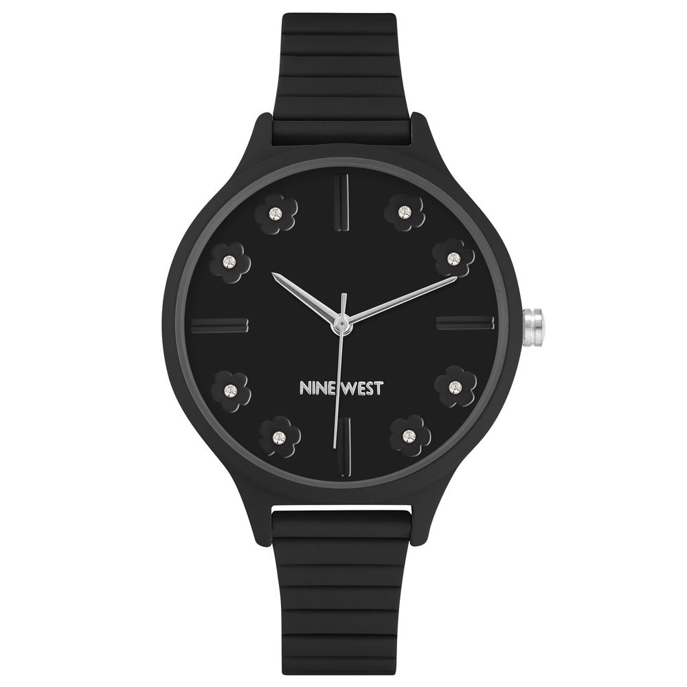 Black Plastic Dress Watch