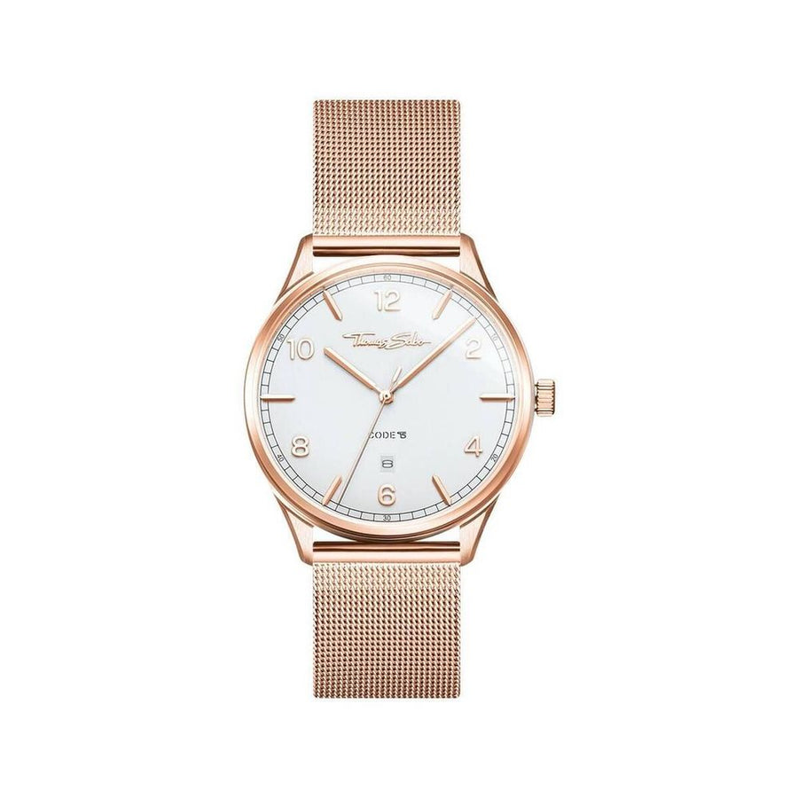 Multicolor Stainless Steel Dress Watch