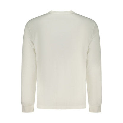 White Cotton Men T-Shirt