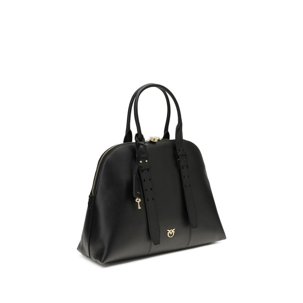 Black Calf Leather Bos Taurus Shoulder Bag