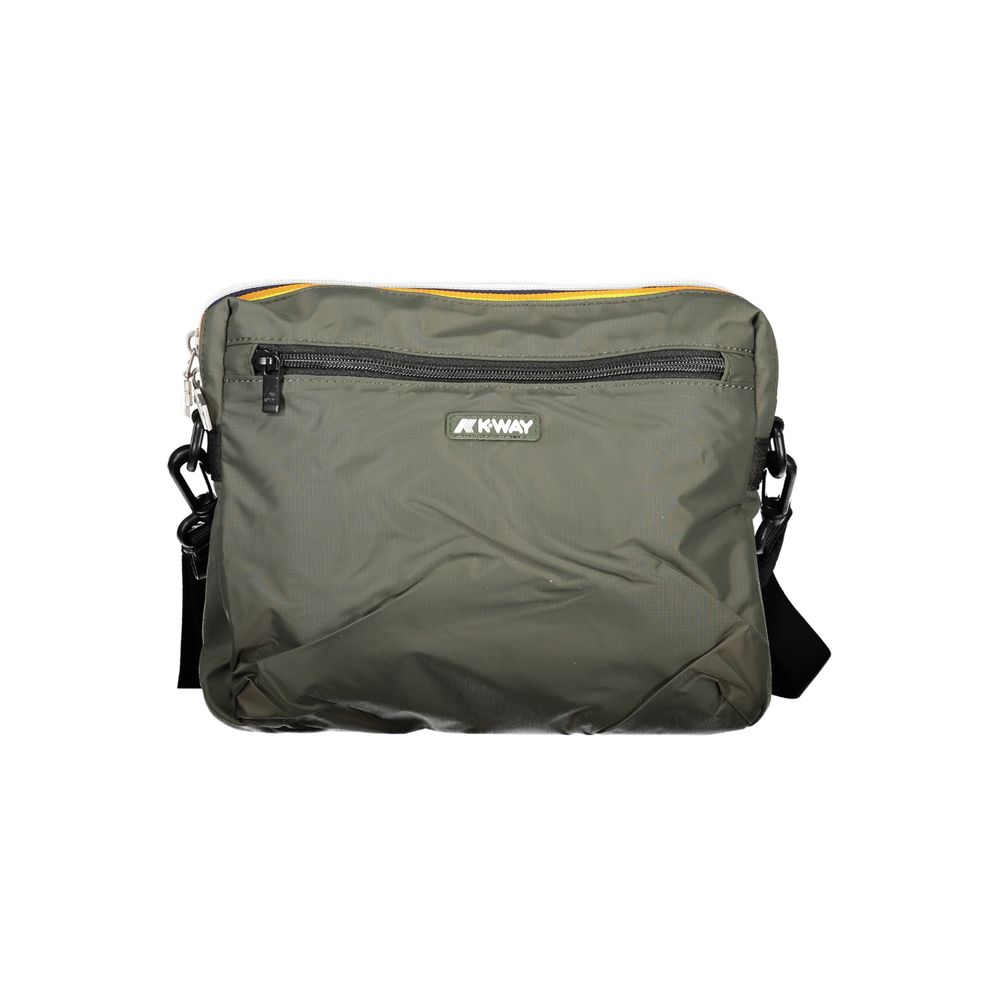 Green Polyamide Women Handbag