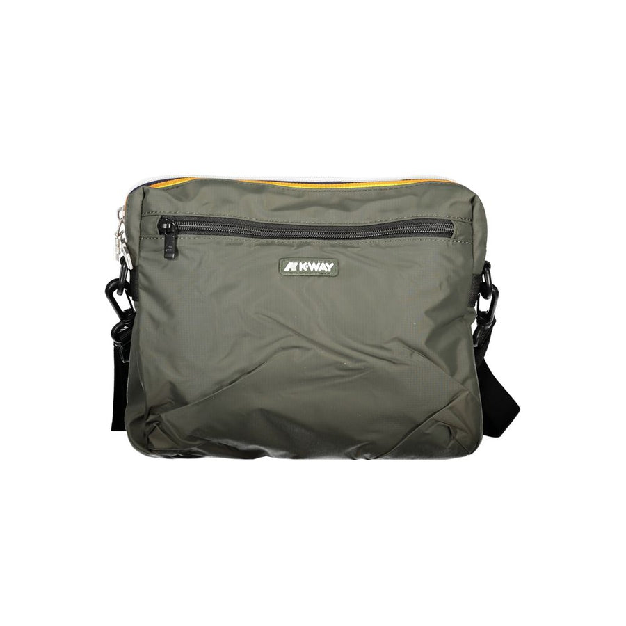 Green Polyamide Women Handbag