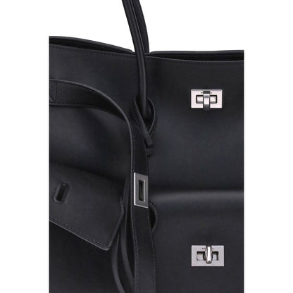 Black Calf Leather Bos Taurus Shoulder Bag