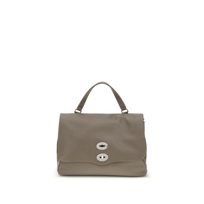Gray Calf Leather Bos Taurus Shoulder Bag
