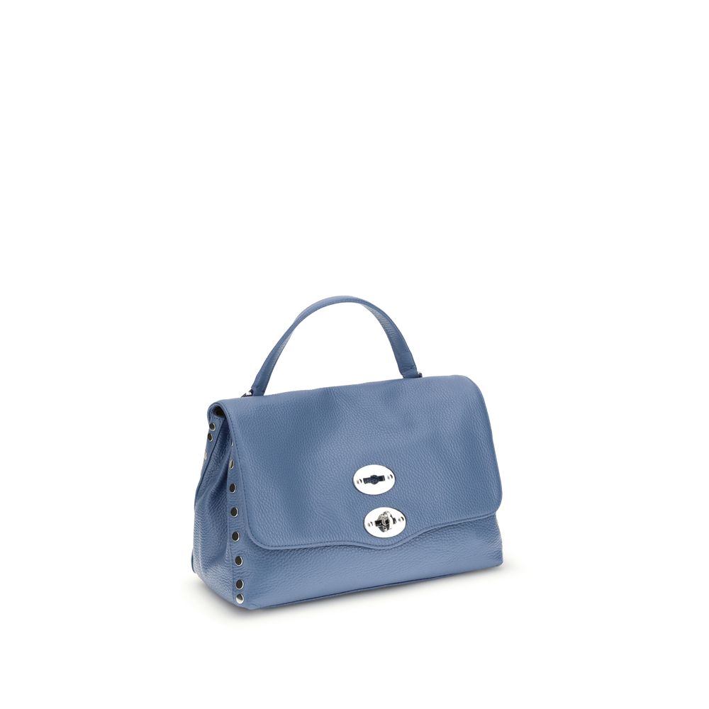 Blue Calf Leather Bos Taurus Shoulder Bag