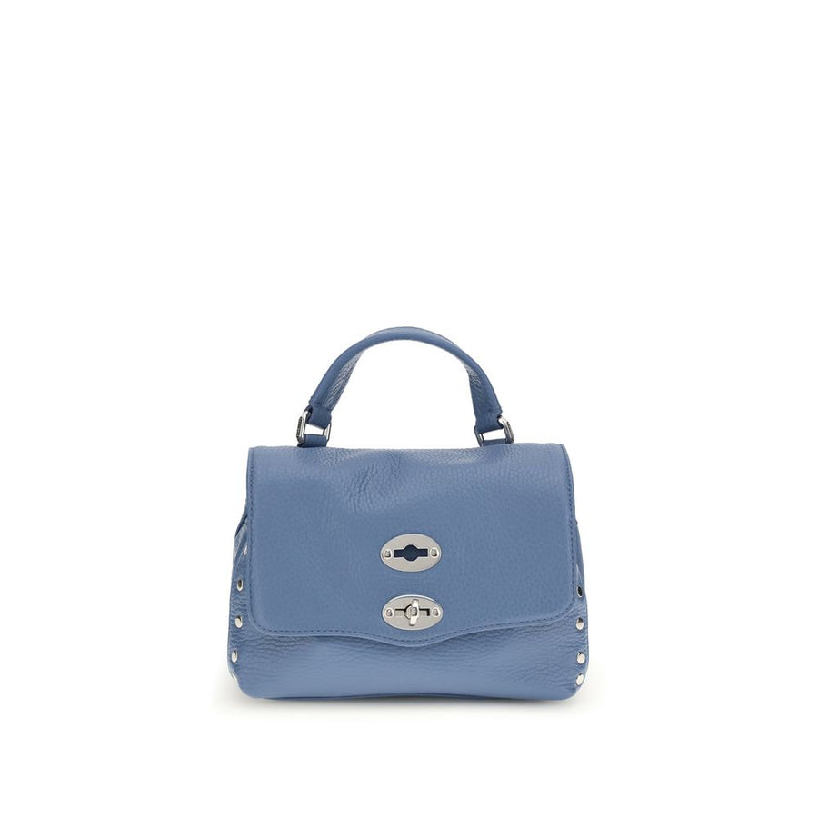 Blue Calf Leather Bos Taurus Shoulder Bag