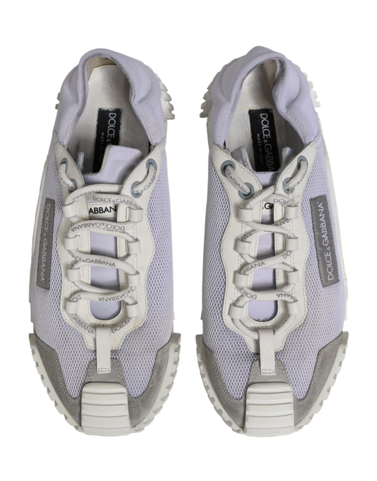 White Lace Up Low Top NS1 Sneakers Men Shoes