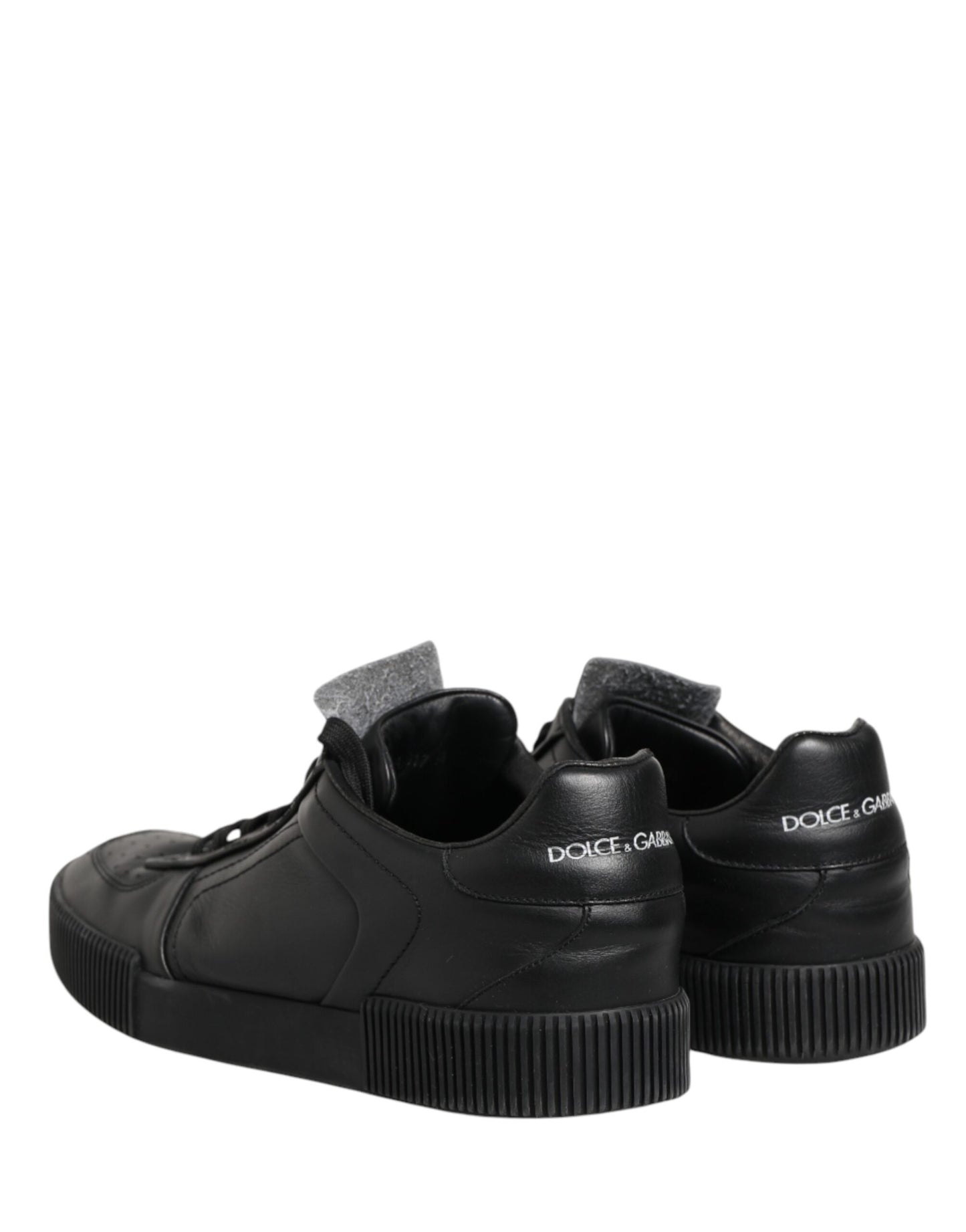 Black MIAMI Calf Low Top Men Sneakers  Shoes