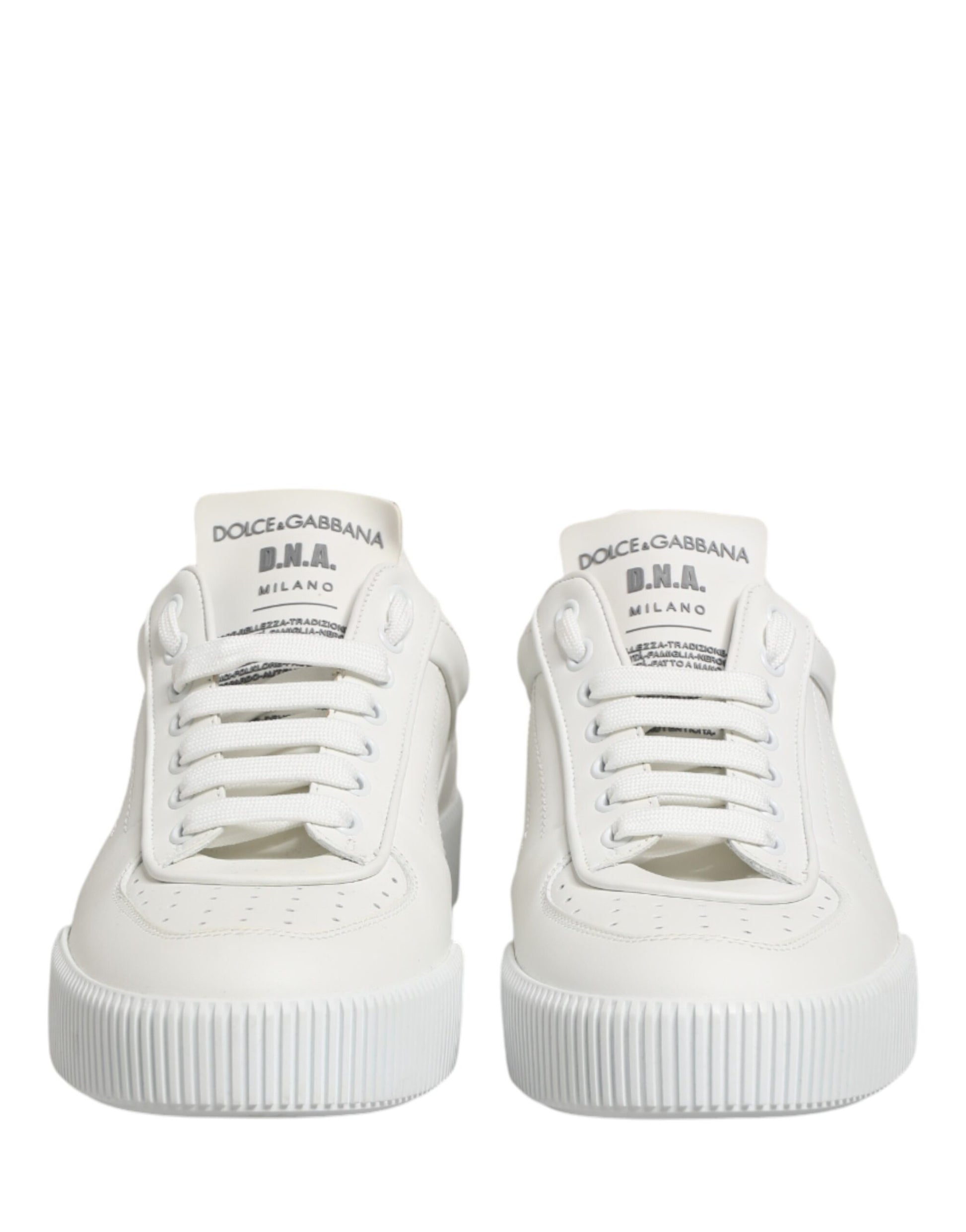 MIAMI Calf Low Top Men Sneakers  White