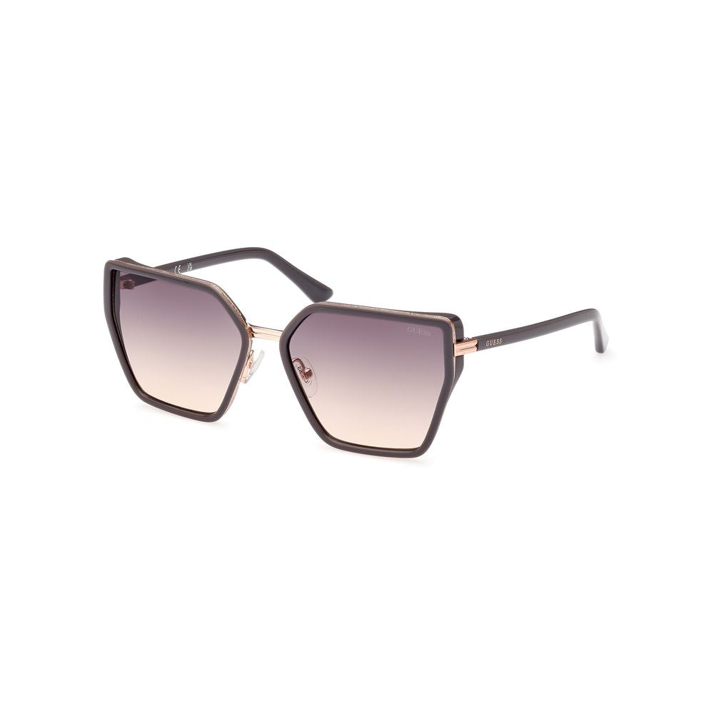 Gray Resin Sunglasses