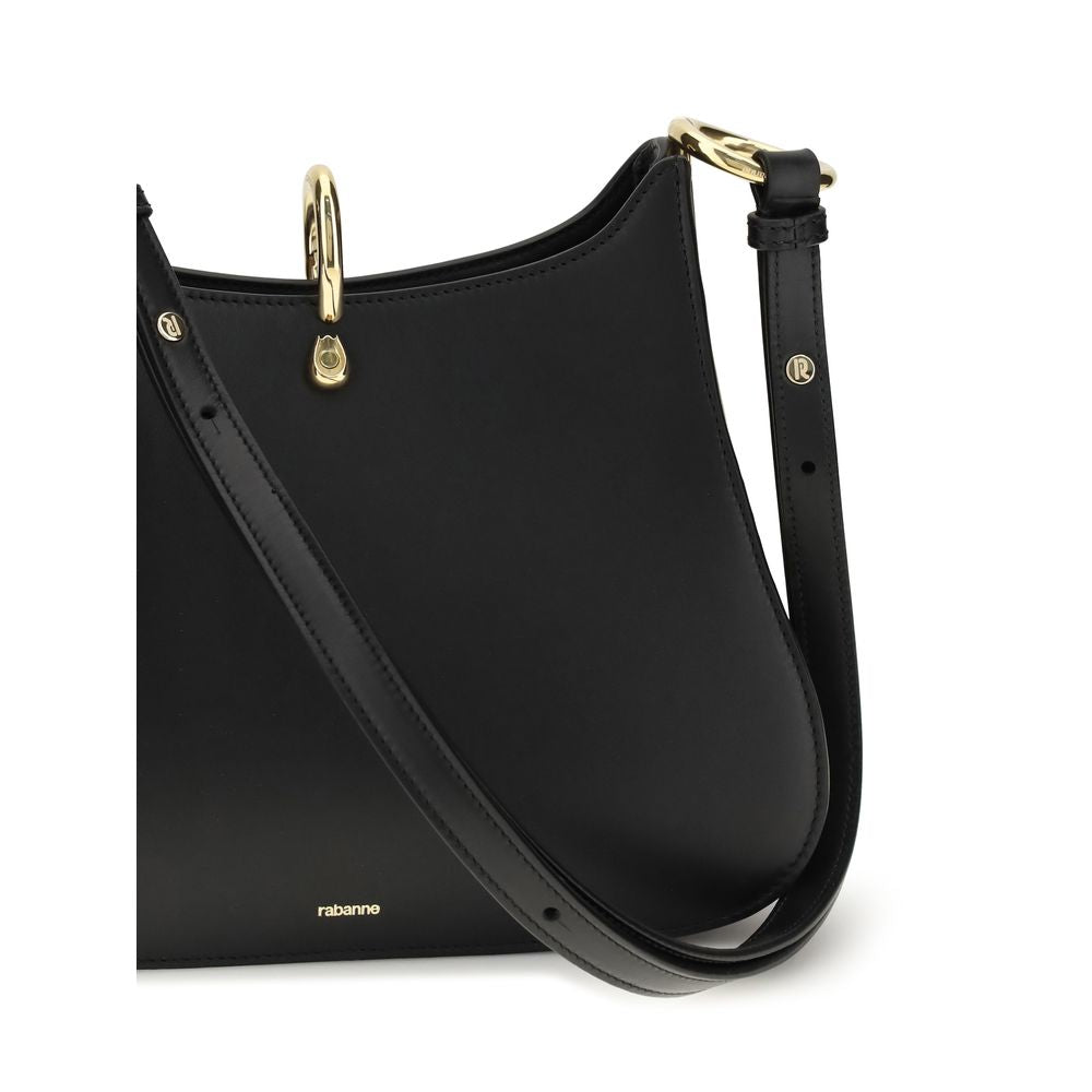 Black Calf Leather Bos Taurus Shoulder Bag
