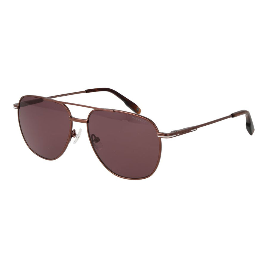 Brown Metal Sunglasses