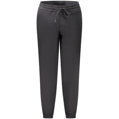 Black Cotton Women's Sweatpant