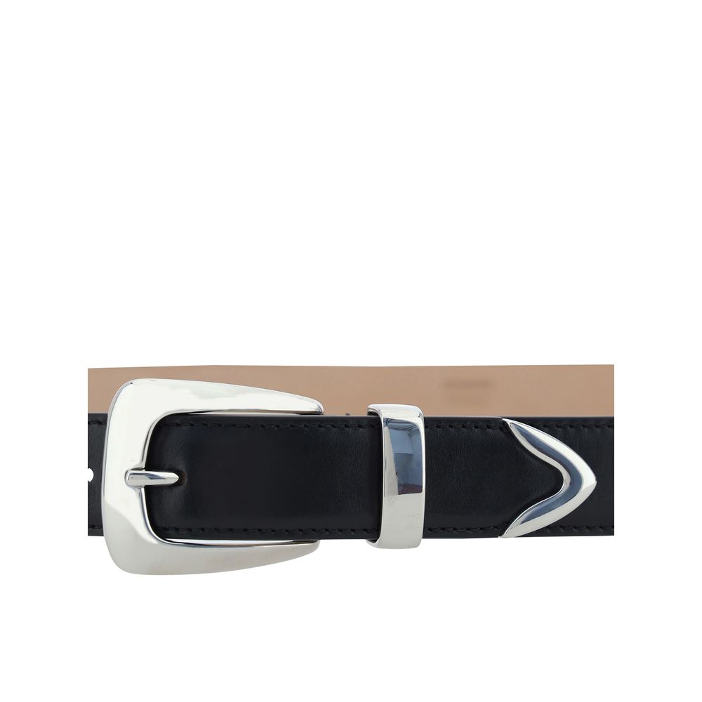 Black Calf Leather Bos Taurus Regular Belt