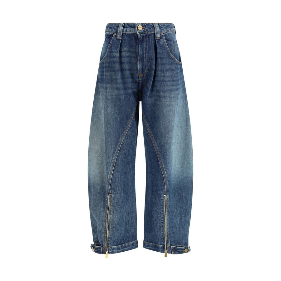 Blue Cotton Jeans Denim