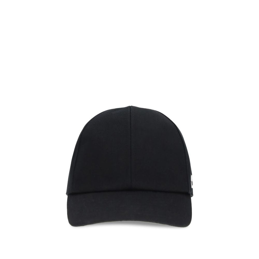 Black Cotton Cap (Baseball Hat)