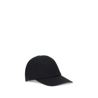 Black Cotton Cap (Baseball Hat)