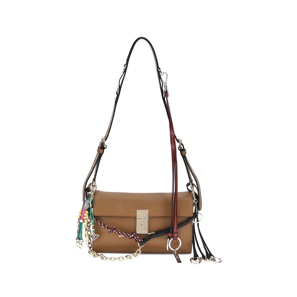 Brown Calf Leather Bos Taurus Shoulder Bag