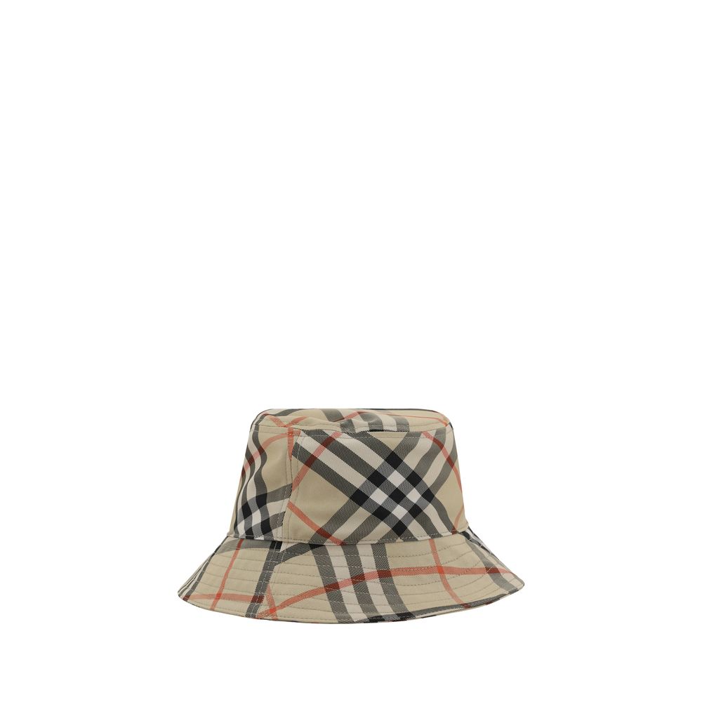 Brown Polyester Bucket Hat