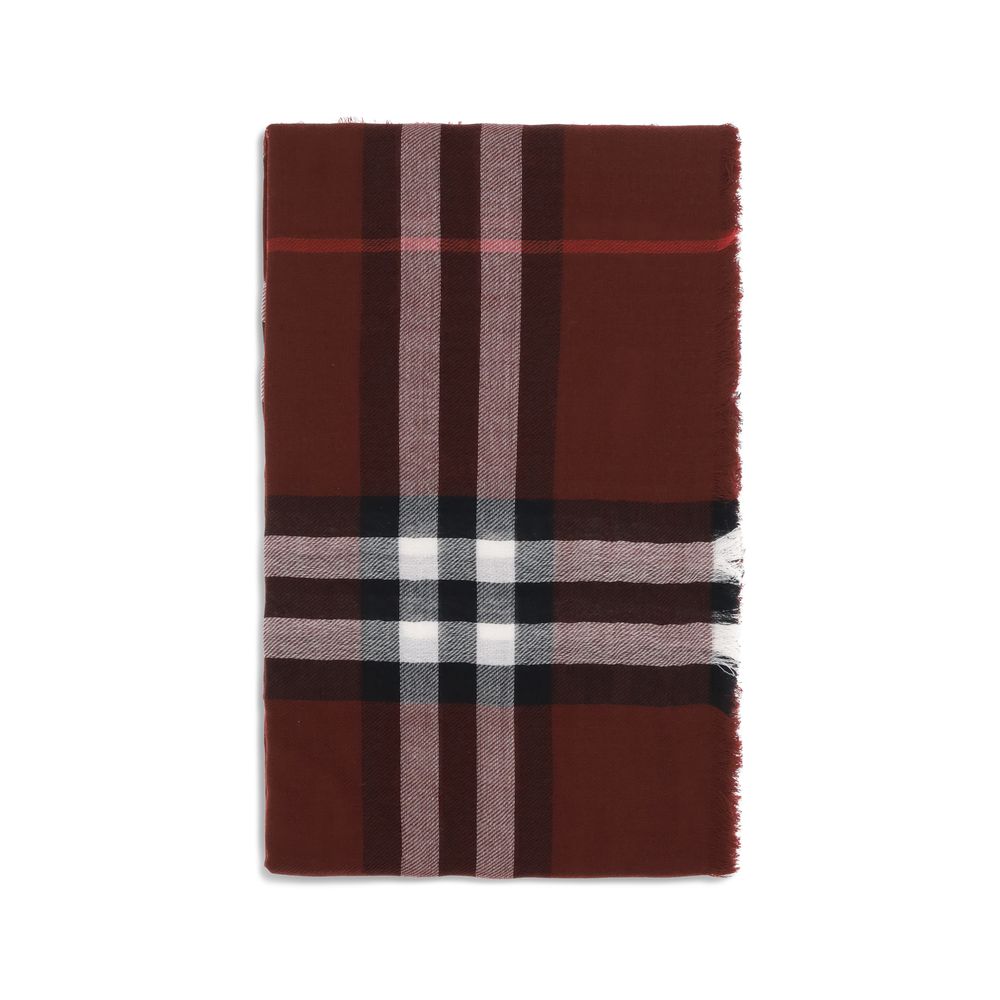 Bordeaux Wool Scarf