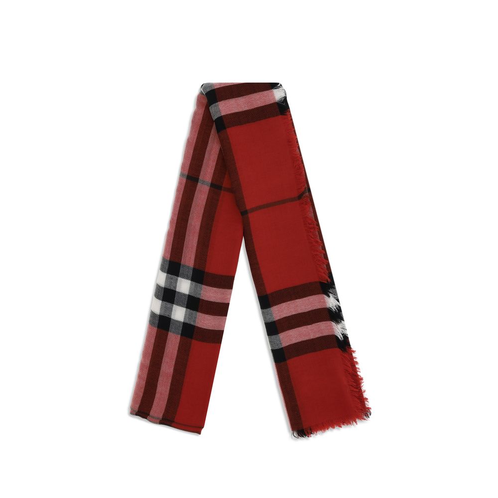 Red Wool Scarf