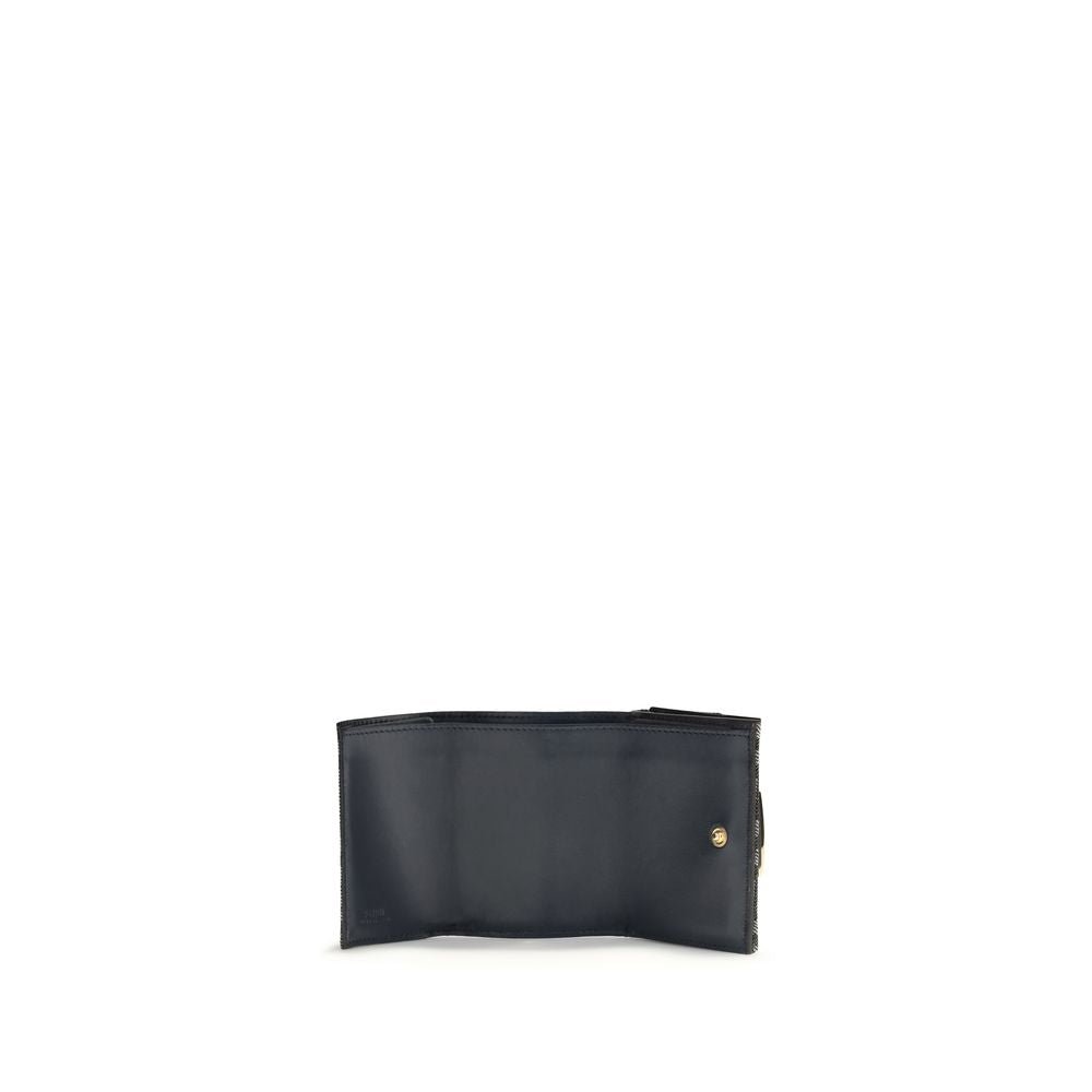 Black Fabric Shoulder Bag