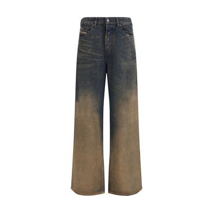 Multicolor Lyocell Relaxed Fit Jeans