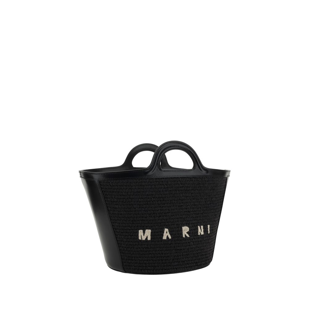 Black Cotton Shoulder Bag