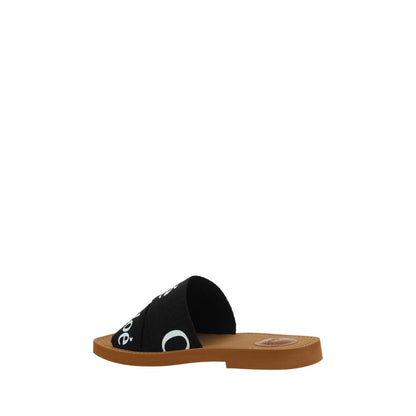 Black Rubber Sandals