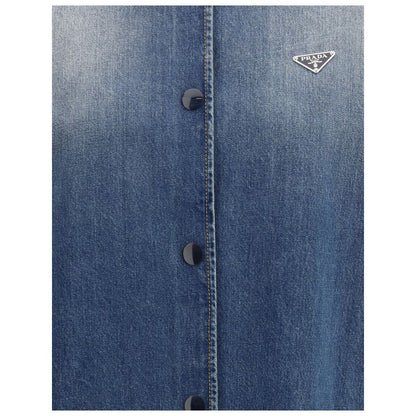 Blue Cotton Denim Jacket