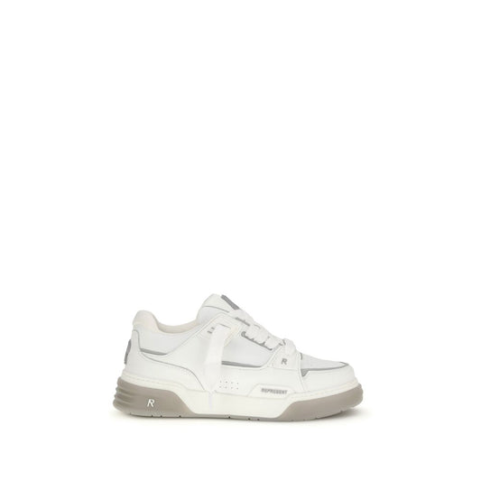 White Calf Leather Bos Taurus Sneakers