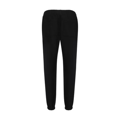 Black Cotton Joggers (Workout Pants)