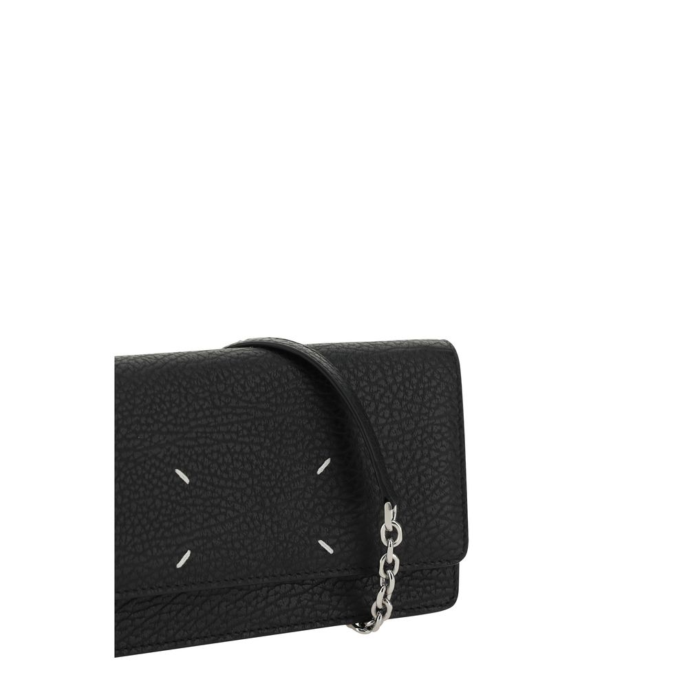 Black Calf Leather Bos Taurus Wallet