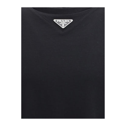 Black Cotton T-Shirt