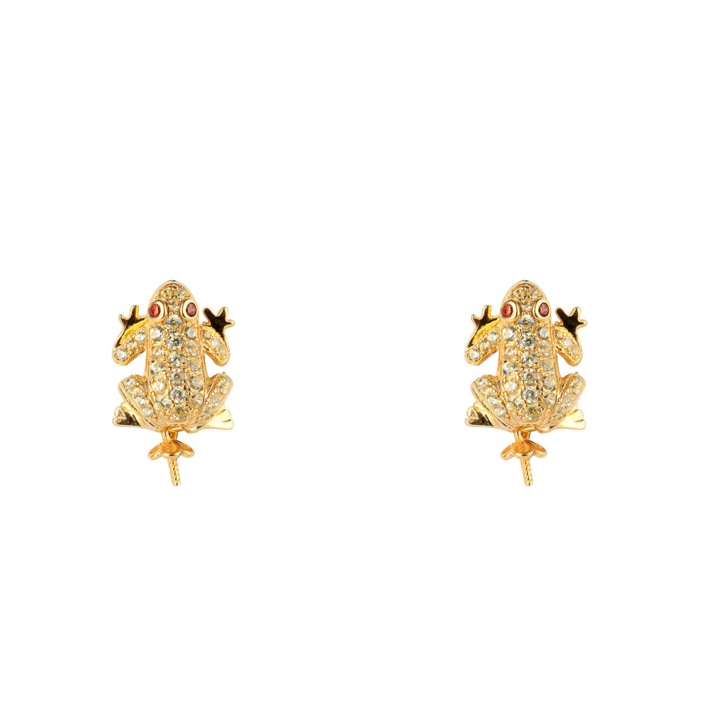 Gold Silver Earrings