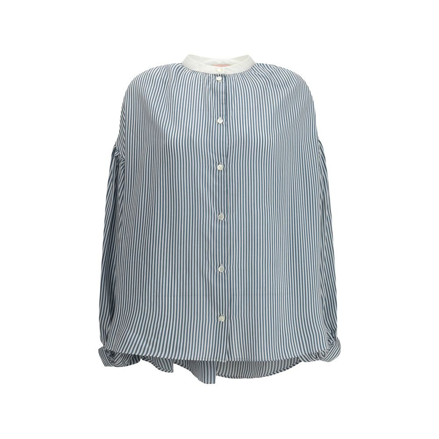Bicolor Viscose Pattern Shirt