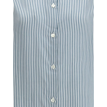 Bicolor Viscose Pattern Shirt
