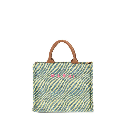 Multicolor Fabric Shoulder Bag