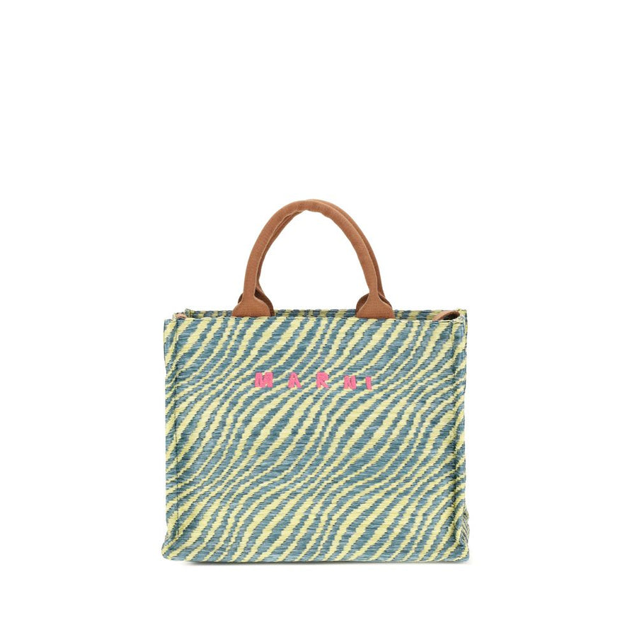 Multicolor Fabric Shoulder Bag