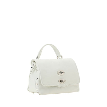 White Calf Leather Bos Taurus Shoulder Bag