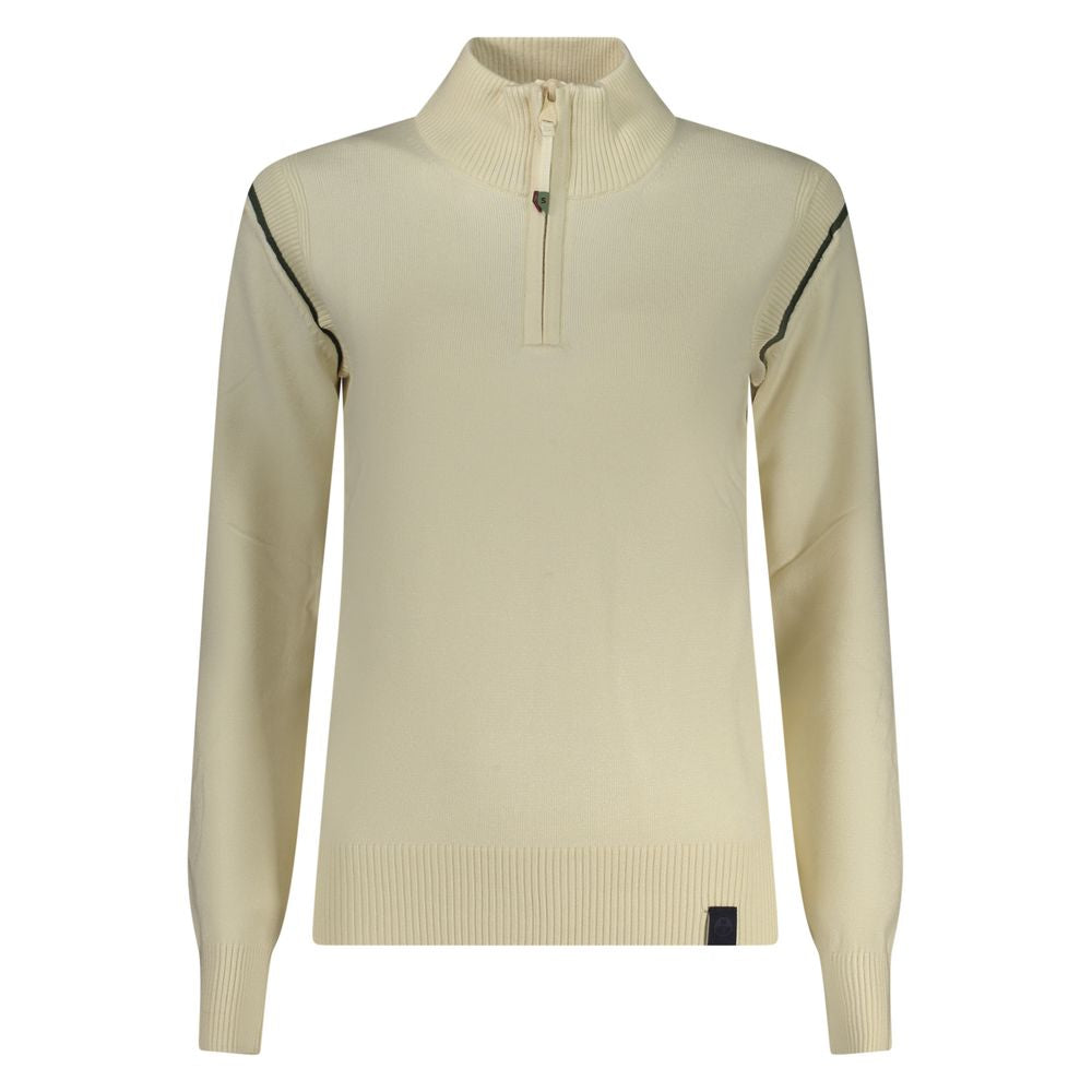 Bianco Viscosa Donna Maglia