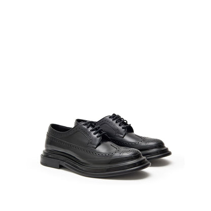 Black Leather Moccassin