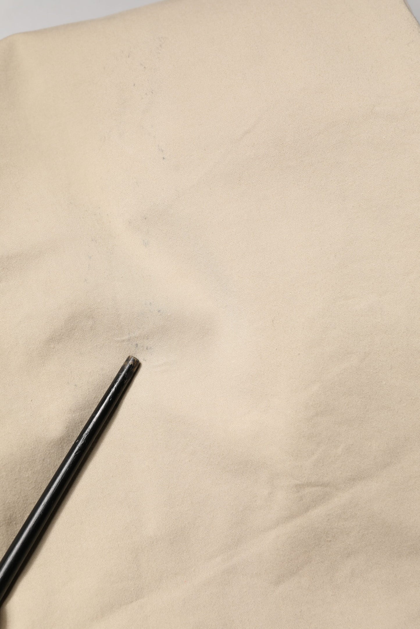 Beige Mid Waist Men Skinny Fit Chino Trouser Pants