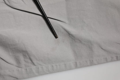 Light Gray Cotton Mid Waist Skinny Men Jogger Trouser Pants