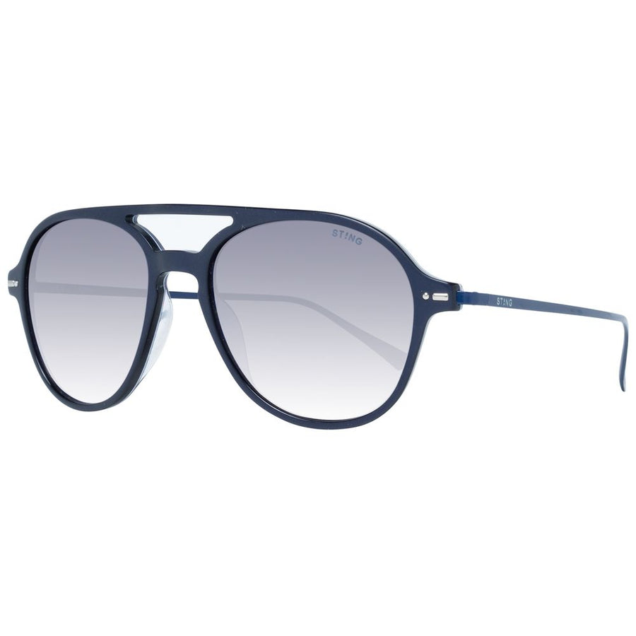 Blue Metal Sunglasses