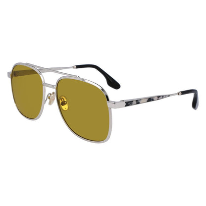 Gray Metal Sunglasses