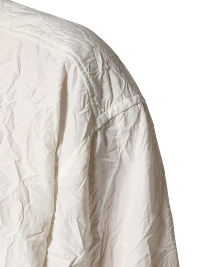 White Cotton Men Long Sleeves Men Shirt