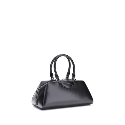 Black Calf Leather Bos Taurus Handbag